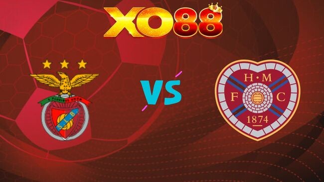 XO88 Nhận định Benfica vs Hearts FC, 02h00 ngày 07/08/2026
